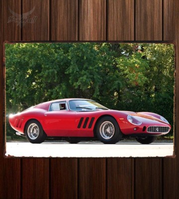 Металлическая табличка Ferrari 250 GTO (Series II)